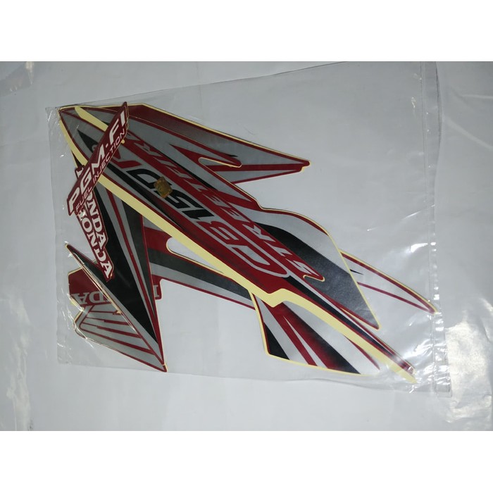 SALE -  Striping Lis Bodi &amp; Stiker Body CB150R 2013 Merah