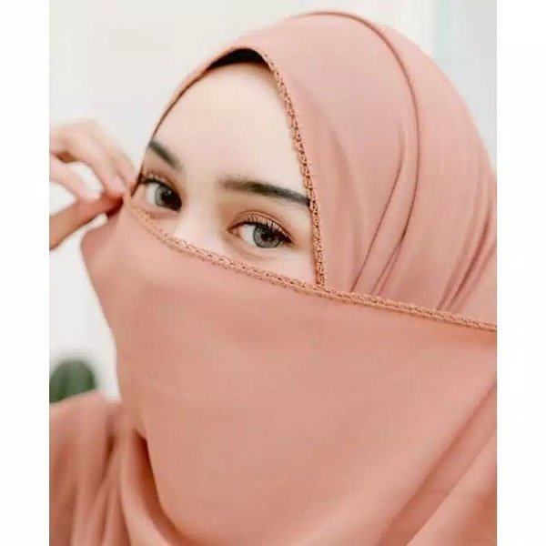 Hijab muslimah pashmina picot perempuan muslimah