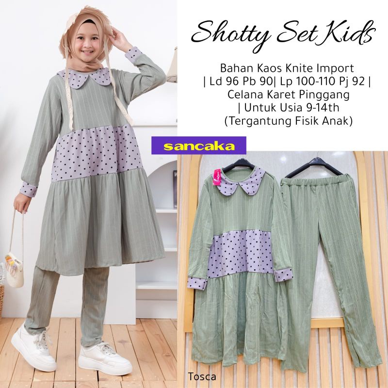 SHOTTY SET KIDS BY SANCAKA