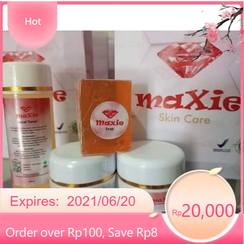 CREAM MAXIE GLOW ORI BPOM