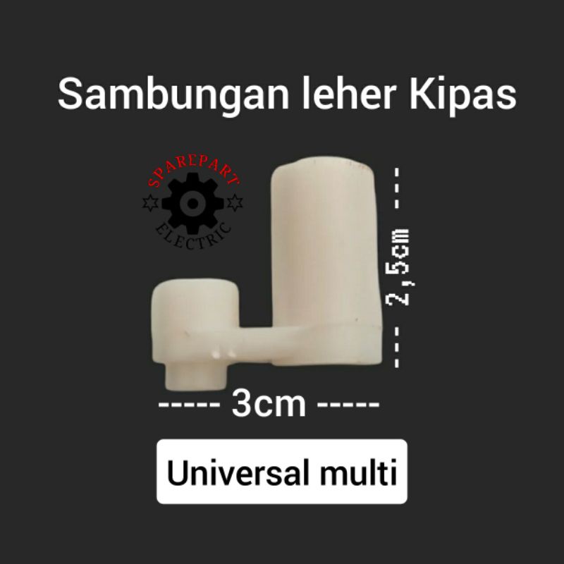 SAMBUNG AS UNTUK LEHER KIPAS ANGIN COSMOS PENDEK 2,5CM