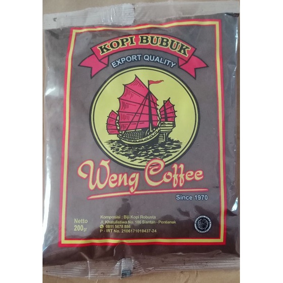

Weng Coffee Kemasan 200gr