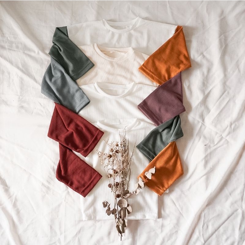 CLGOODS - Bonbon waffle knit anak (Ruang Anak)