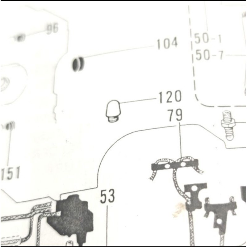 

143713-101 Kaca oil / OiL CAP-814 RB9