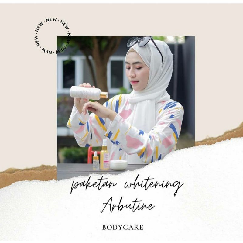 Whitening capsule+whitening body Lotion