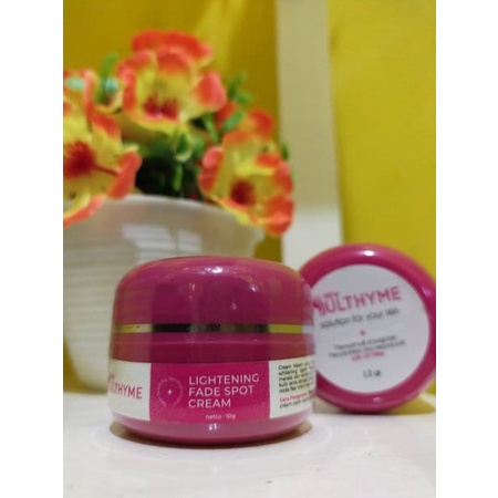 Fade spot cream Ulthyme Skincare