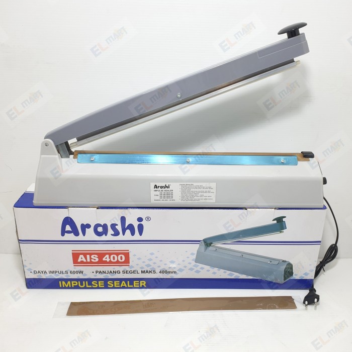 Arashi Alat Sealer Plastik 40cm AIS400 Perekat Plastik Snack