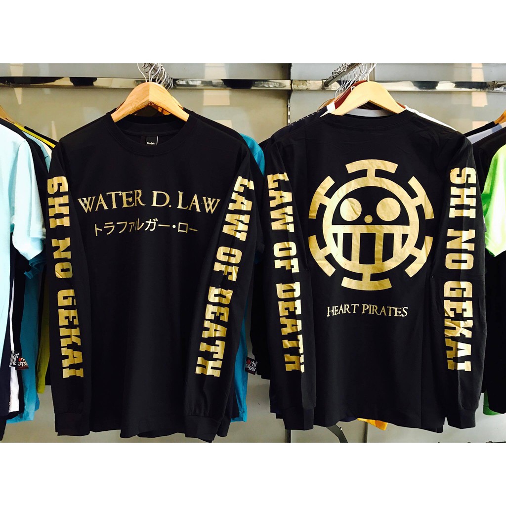 Longsleeve Trafalgar Law Death Gold Onepiece Mugiwara