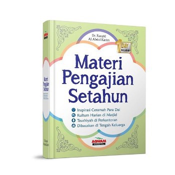 Materi Pengajian Setahun - Ceramah Kultum Khutbah Setahun