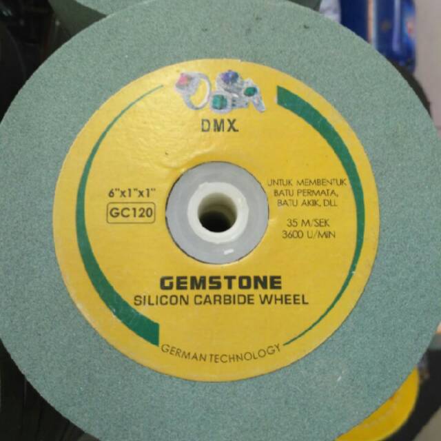 Batu Asah Hijau / Gemstone Silicon Carbide Wheel