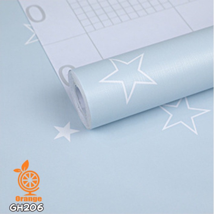 Wallpaper dinding kamar tidur / stiker wallpaper 3d wallstiker motif dan elegant 45cm X 10meter-GH206