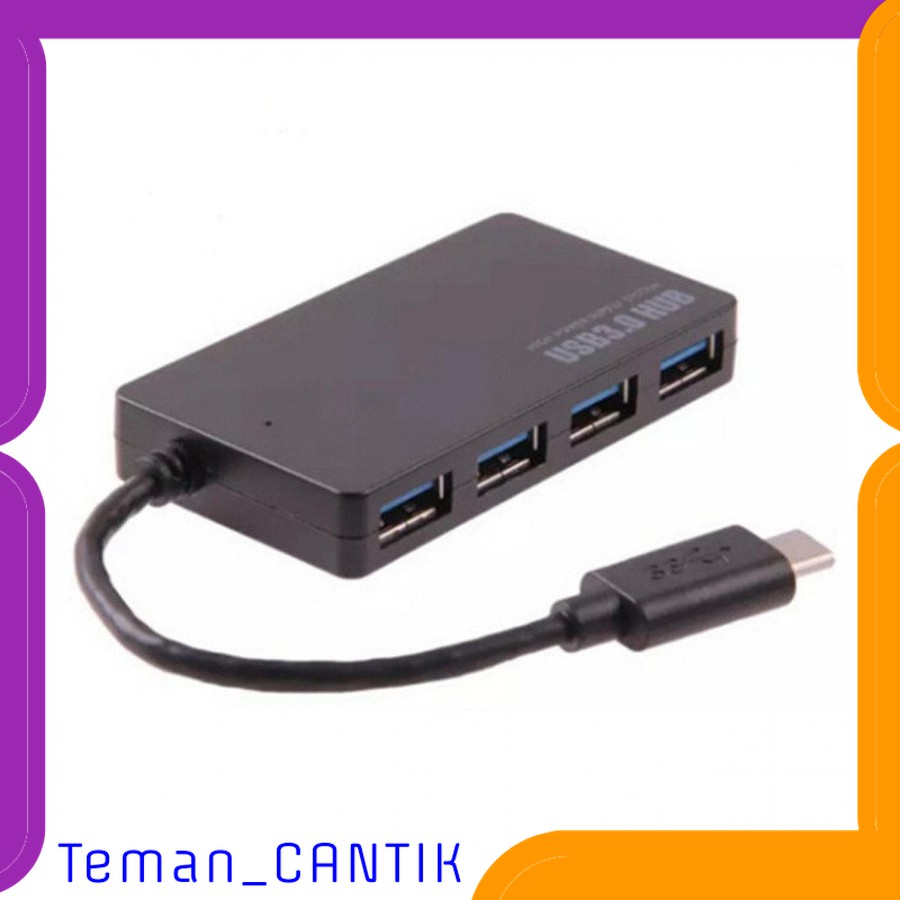TC-AC044 USB Type C to USB 3.0 Hub Adapter 4 Port