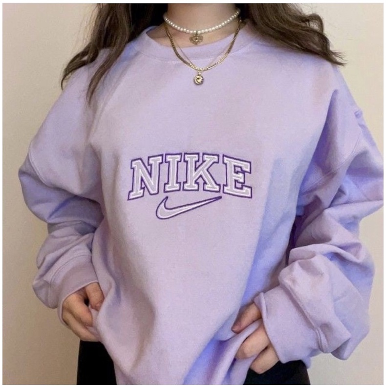 NIKE SWEATER OVERSIZE SWEATER WANITA CREWNECK MURAH KEKINIAN