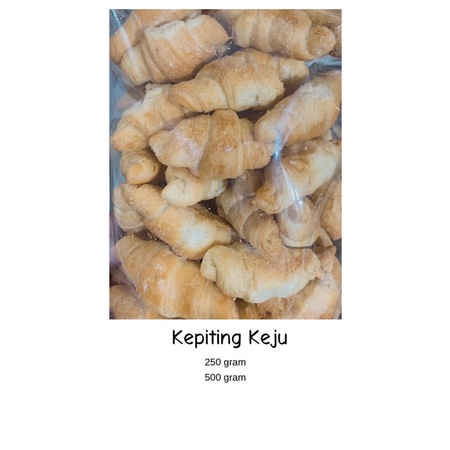 

Kepiting Keju / Croffle Keju / Snack Croffle kiloan
