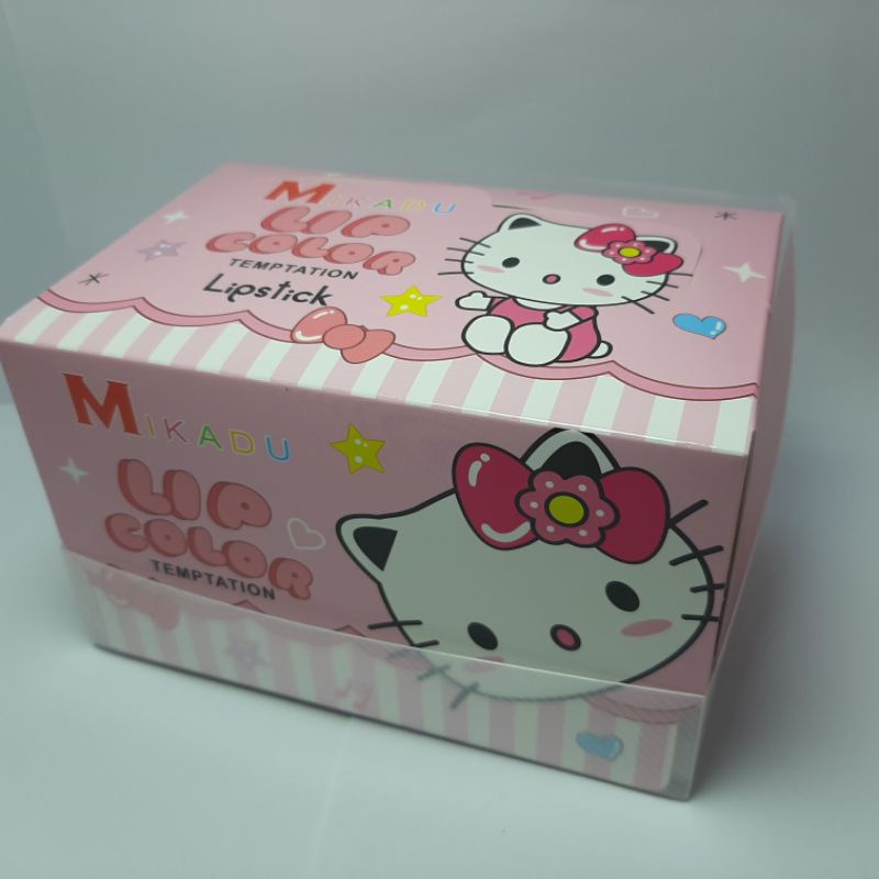 LIPSTIK MIKADU HELLO KITTY WARNA LUSINAN