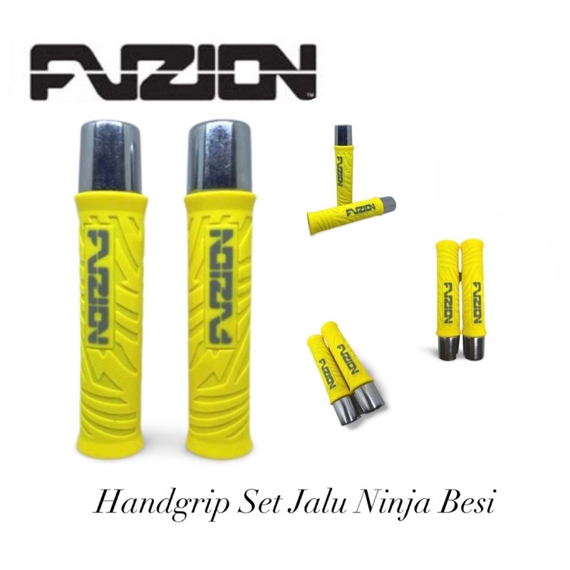 handgrip fuzion set jalu ninja besi handgrip motor