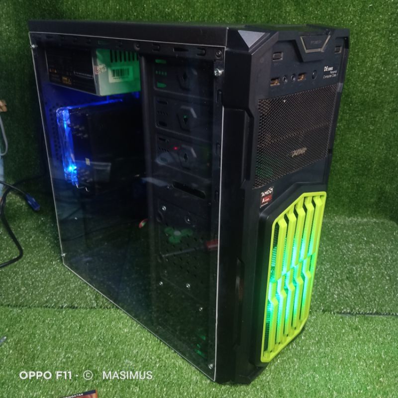 PC gaming AMD A6 6400K RAM 10GB SSD HDD