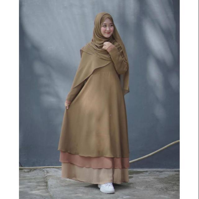 Princess Dress Olive || Kazami_store