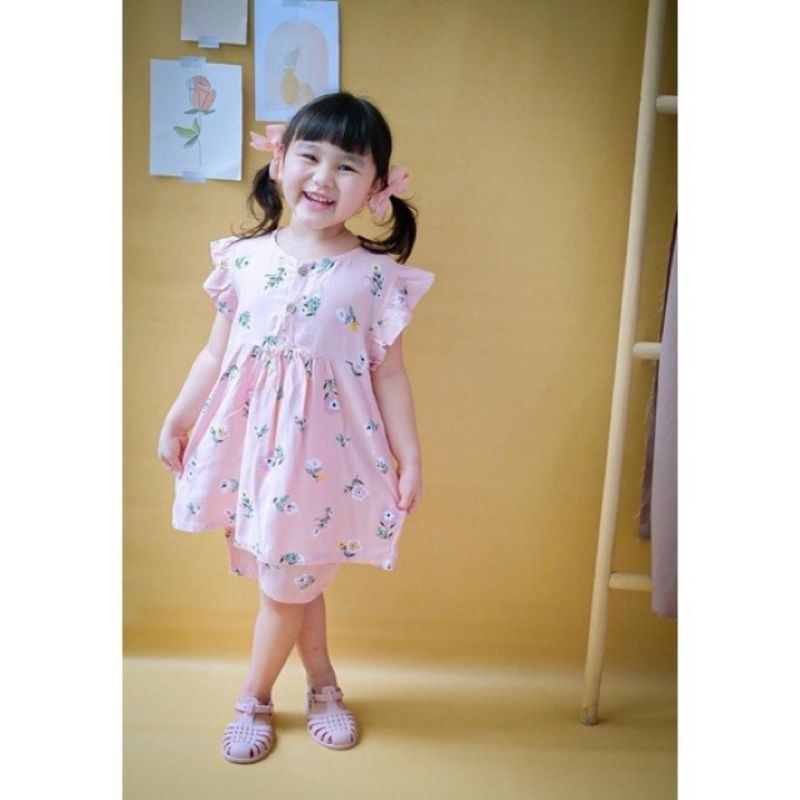 POLA PRODUKSI Setcel anak 09 - Pola baju setelan anak - kids sewing pattern