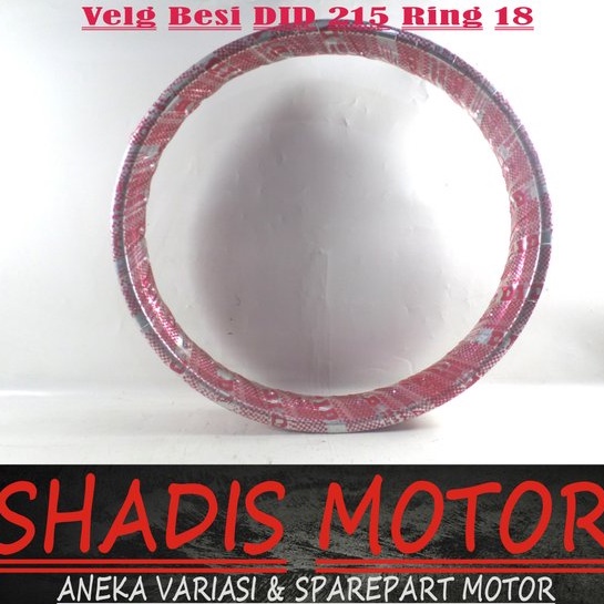 Velg Besi Motor Merk DID Ukuran 215 Ring 18