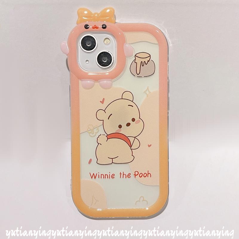 Soft Case Desain Kartun Pochacco Winnie The Pooh 3D Untuk IPhone 7 8 Plus 11 6 6S XR 14 Plus 13 12 14 Pro MAX X XS MAX SE 2020