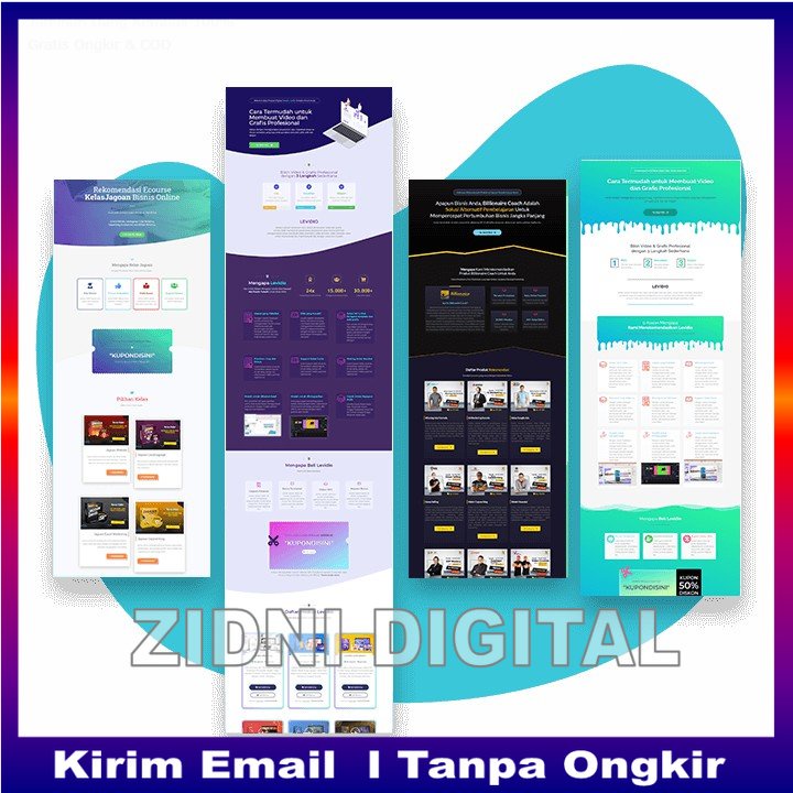 SIMPLE AFFILIATE ELEMENTOR TEMPLATE WEBSITE WORDPRESS ZIDNIDIGITALOFFICIAL