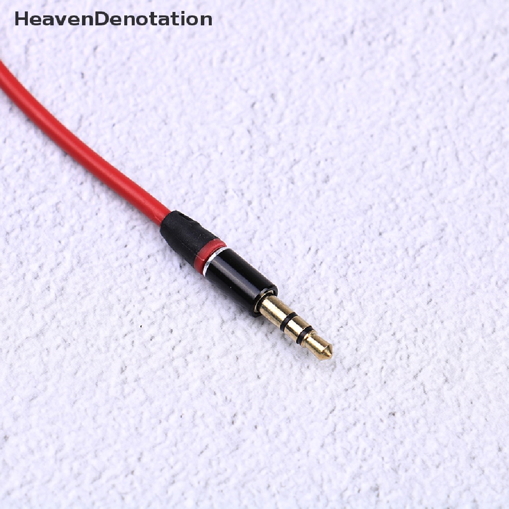 (Heavendenotation) Kabel Jack Audio 3.5mm Male Ke Male Stereo Panjang 20cm