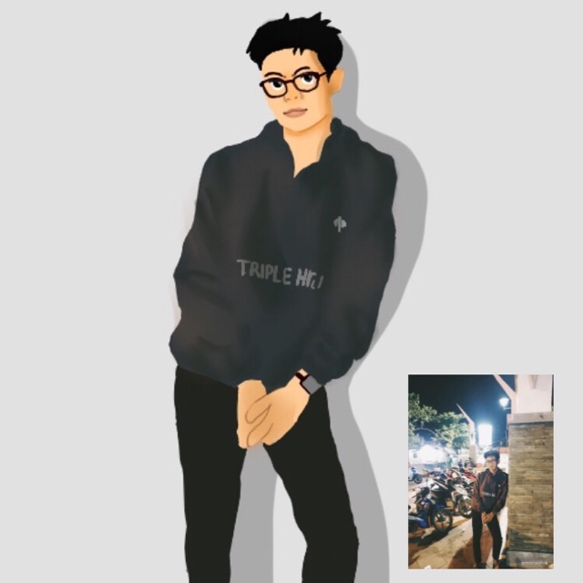 

Gambar manusia jadi kartun