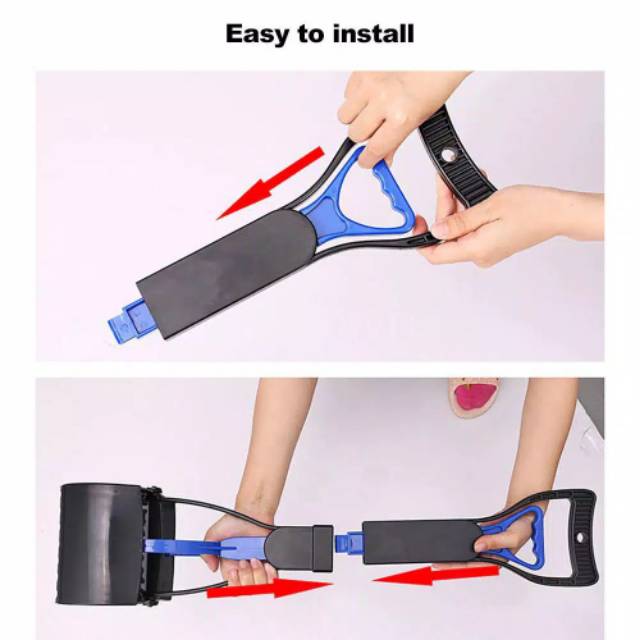 Pet Scoop &quot;SCOOP POOP CLEANER 60cm&quot; Alat Angkat Kotoran Hewan