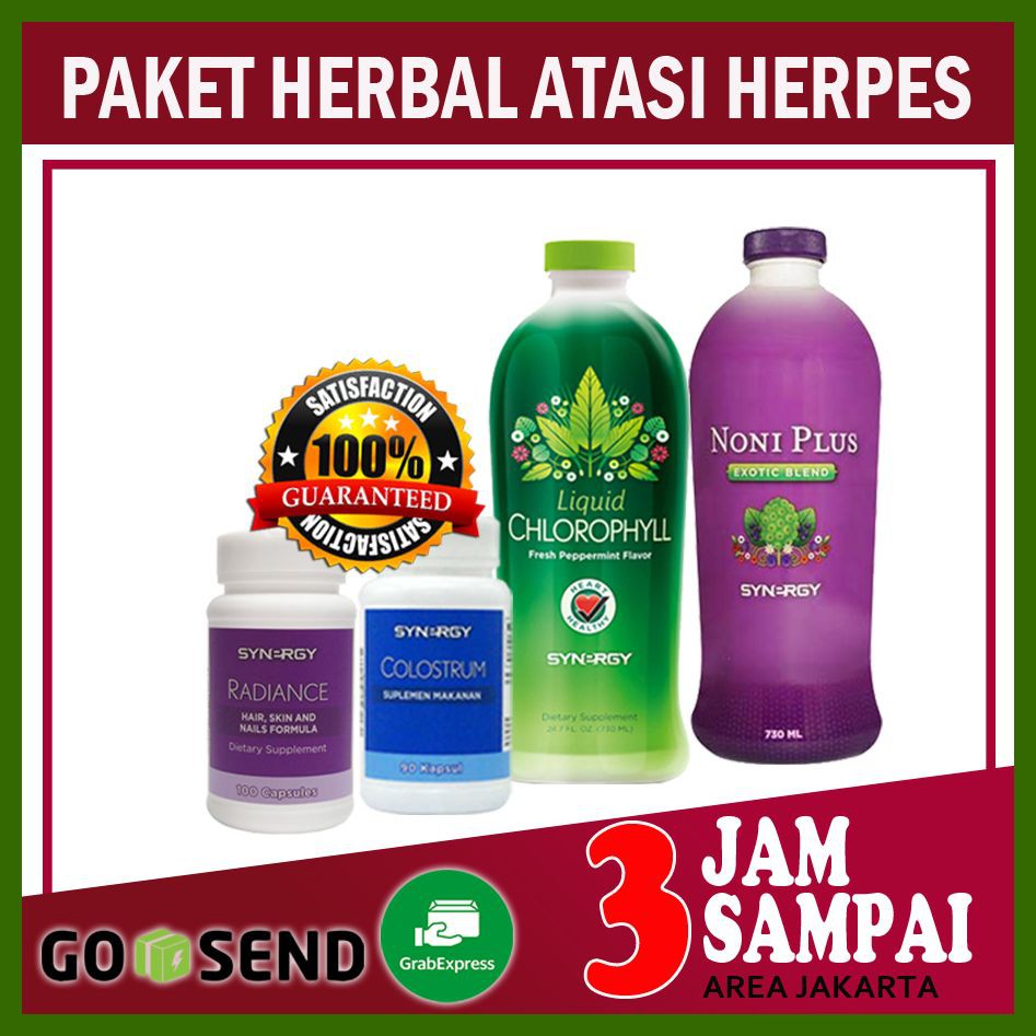 Obat Cacar Ular/Herpes / Bruntusan-Bintik Perih Tanpa Acyclovir