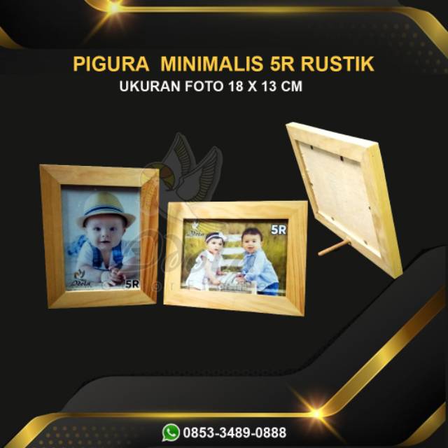 Jual IDOLA FRAME : Frame / Pigura 5R Minimalis Rustic | Shopee Indonesia