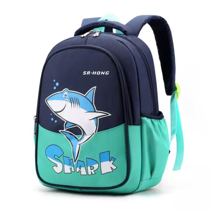 Trygo.id / Shark - Tas Anak Laki-laki Tas Anak Sd tk Tas sekolah backpack Sekolah Anak Karakter New Baru ori