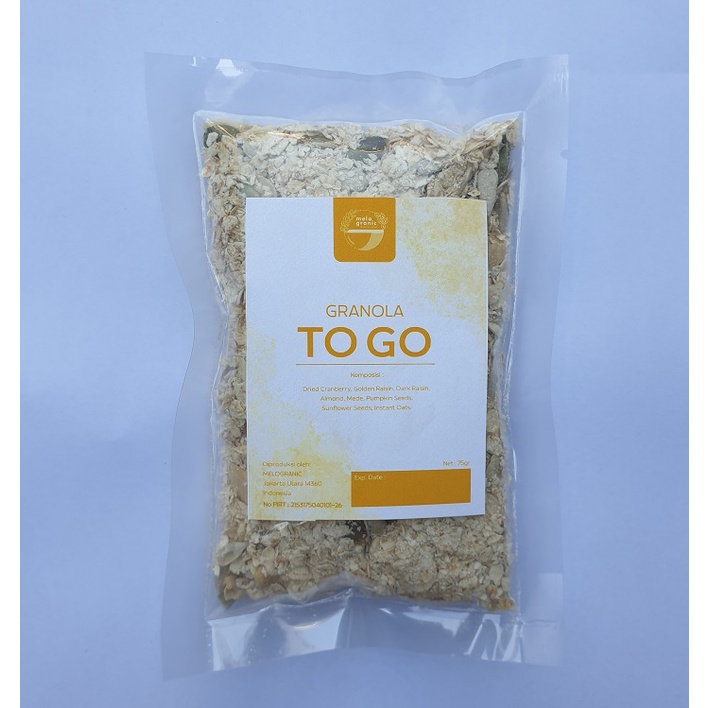 

Granola TO GO / Small Pack / sekali makan / Granola Pocket
