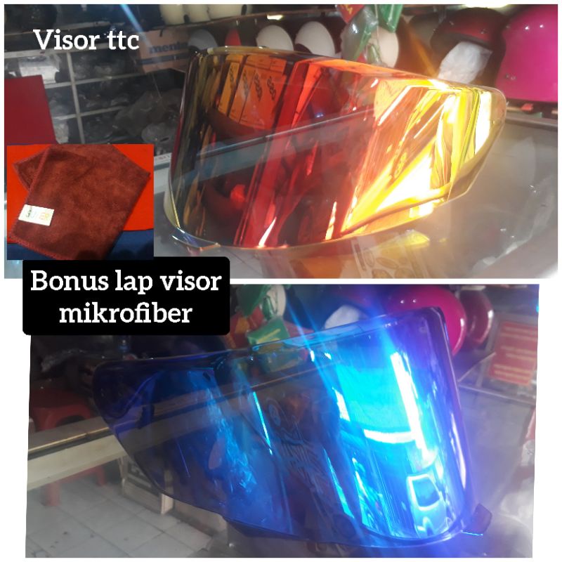 visor iridium ttc/iridium blue ttc/iridium red ttc/ kyt ttc