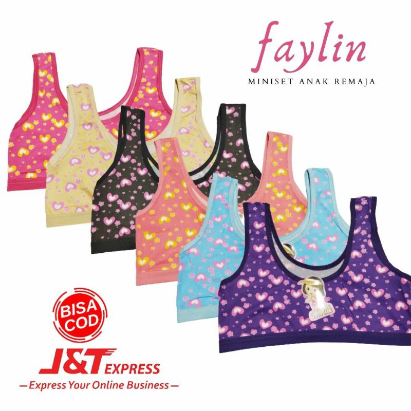 FAYLIN | miniset remaja tali besar | motif fullprin  | Fay 578