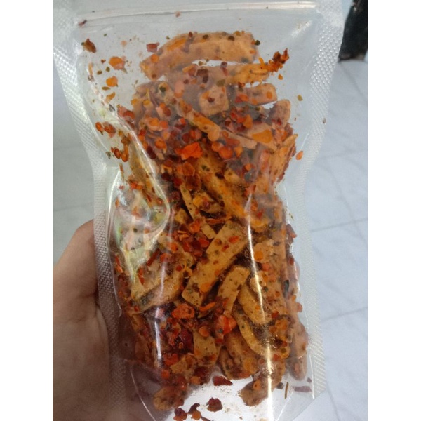 

Basreng pedas daun jeruk