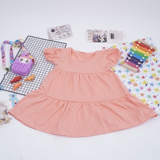 ZASKIYA - YUKI DRESS BABYDOLL ANAK / DASTER ANAK / DRESS ANAK BABYDOLL