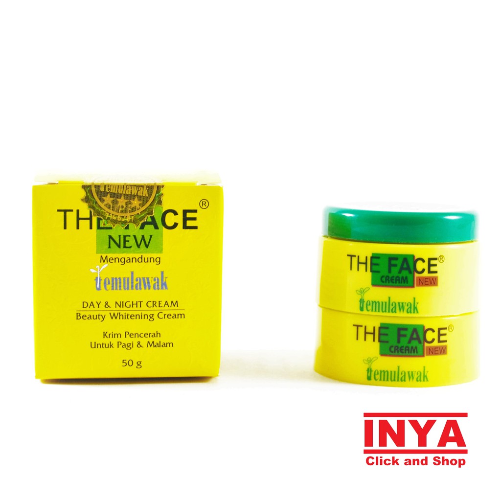 Krim Muka THE FACE TEMULAWAK 60gr Day and Night