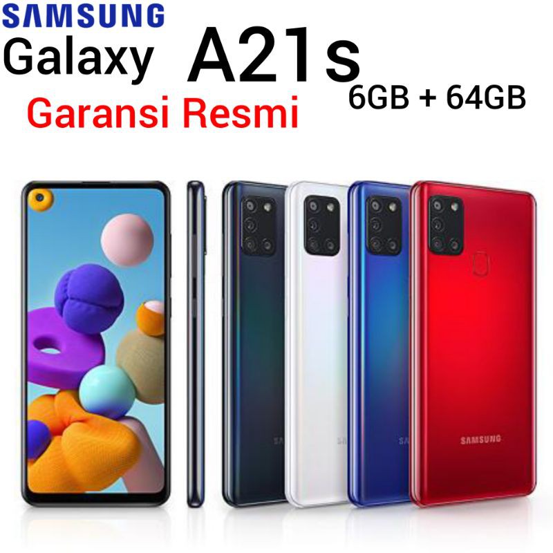 Samsung Galaxy A21s 6/128 6/64 SEIN Garansi Resmi RAM 6GB