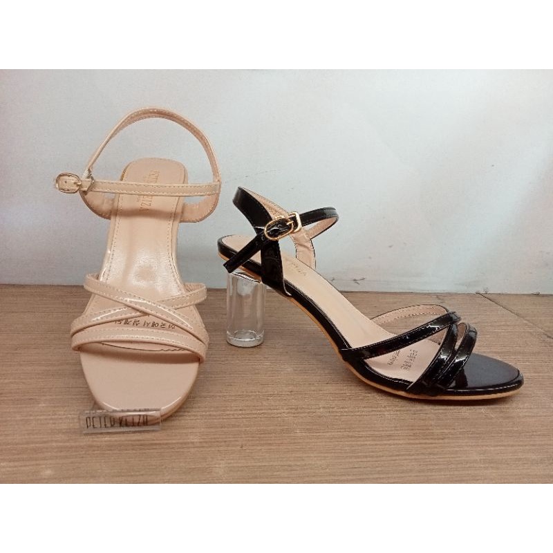 Sandal Heels Kaca Peter Keiza Brand Matahari