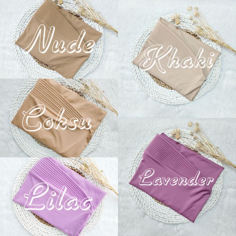 Jilbab Bergo Hamidah Jersey L /Hijab Instand-5