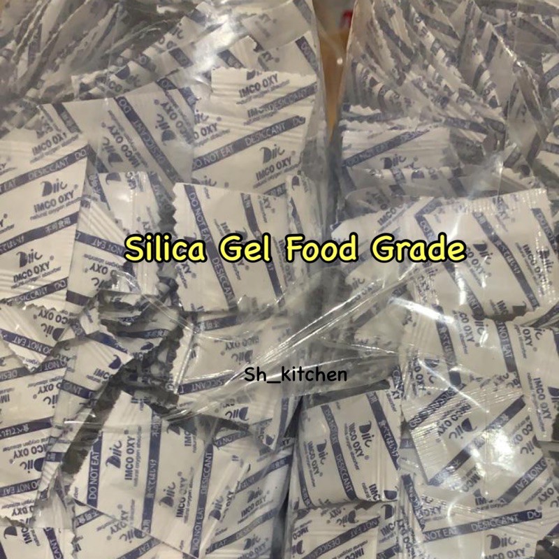 Jual Silica Gel Oxy Food Grade 100 pcs merk IMCO Shopee Indonesia