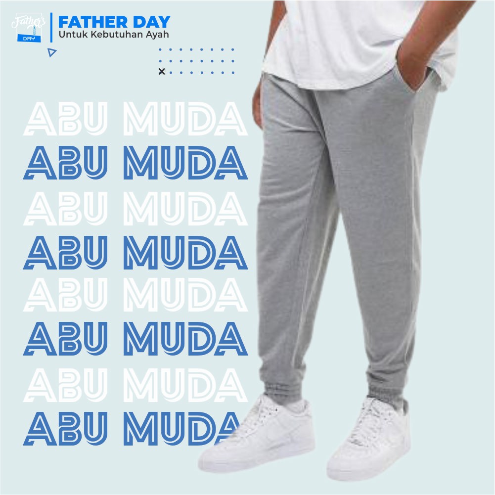 CELANA JOGER JOGGER TRAINING SANTAI KARET HYPEBEAST PRIA COWOK DEWASA 3/4 PANJANG HITAM-6