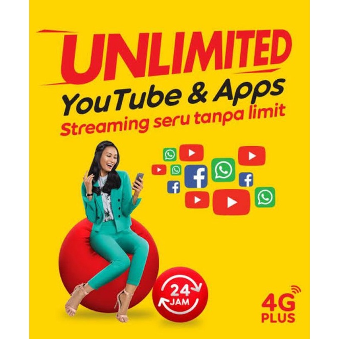 ISI ULANG KUOTA, PAKET DATA INTERNET INDOSAT FREEDOM UNLIMITED