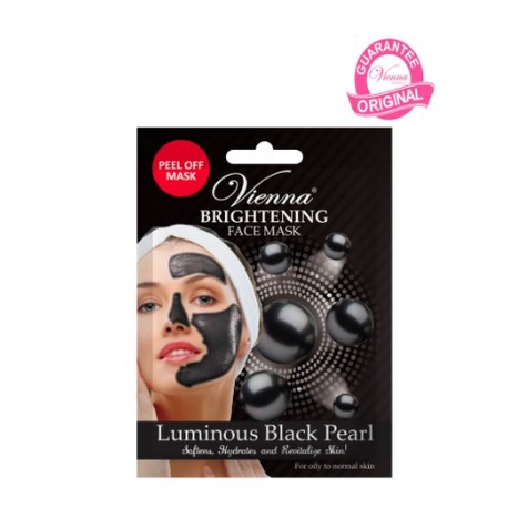 ★ BB ★  VIENNA Peel Off Mask Whitening - Brightening -  Anti Aging - Sachet - 1 Sacet - 20gr | Vienna Blackhead Nose Pack 10ml - 1 sachet