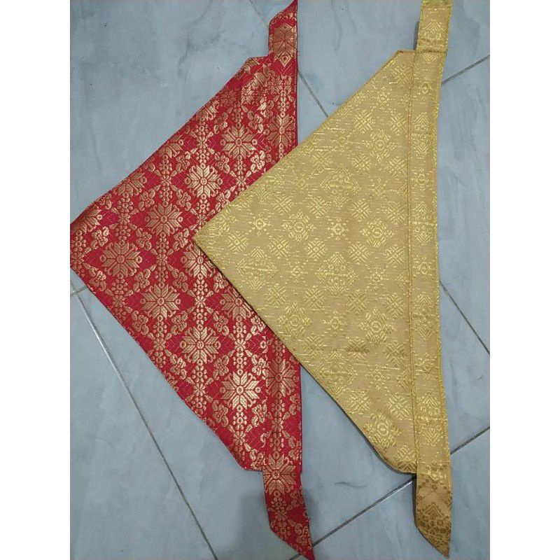 Songket Topi Pengantin Aceh/Songket Pakaian Adat Aceh