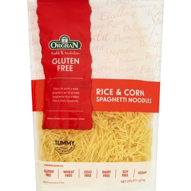 

6Z3D ORGRAN, RICE & CORN SPAGHETTI NOODLES (375GR) N1UK