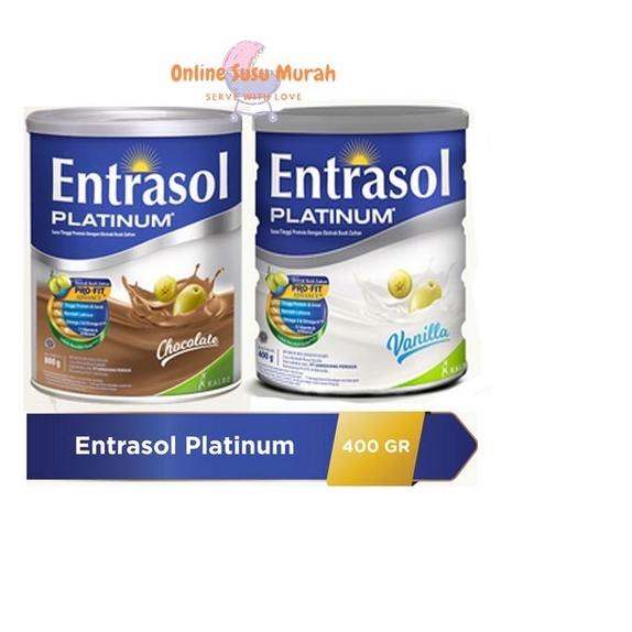 

(ubqr -31) Entrasol Senior Platinum Vanila Coklat 400 gr 174MAOJ