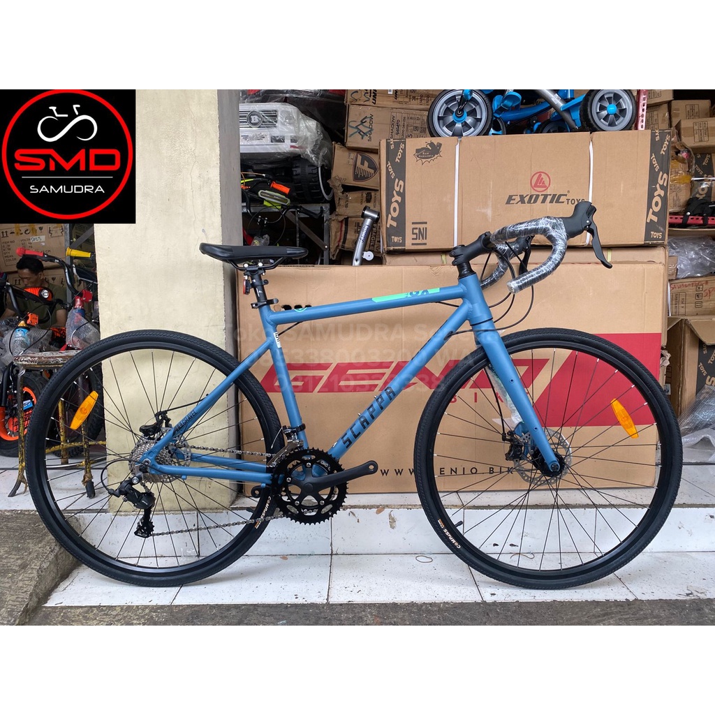 Sepeda Balap Road Bike United Genio Scappa GX New Alloy Murah BDG