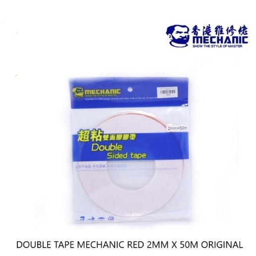 

MECHANIC Double Tape Red 2Mm X 50M Original